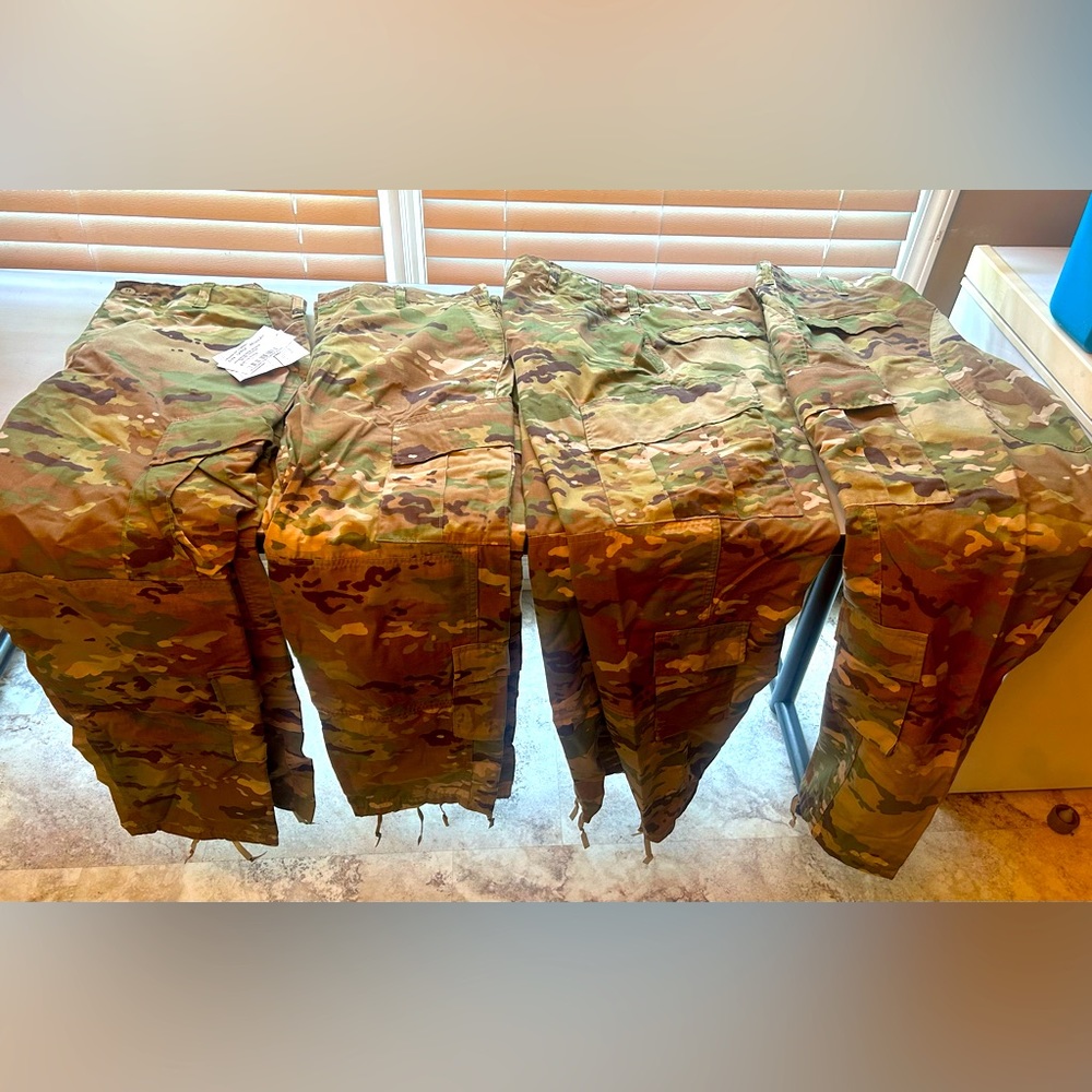 LRG regular Army combat uniform trousers.